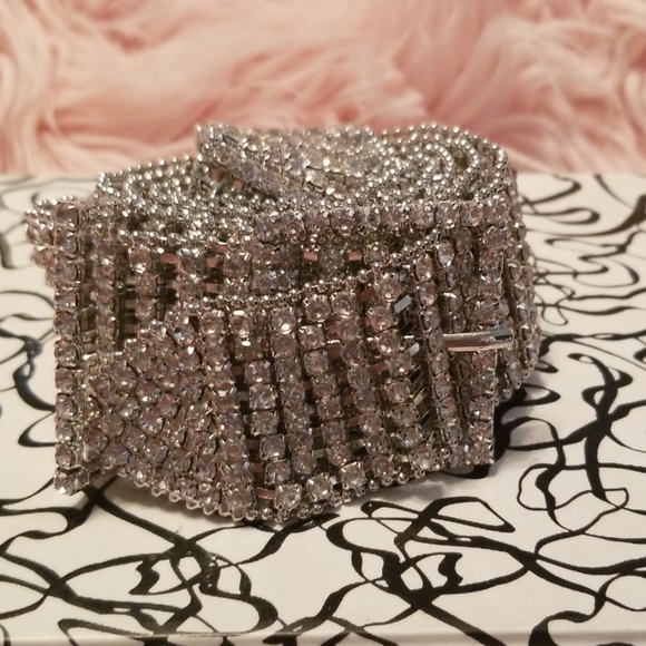 Rhinestone bling belt - Picture 7 of 8